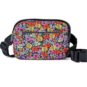 Brighton Painted Poppies Belt Bag